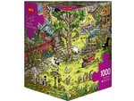 Heye - 1000 Piece - Simon's Cat Garden Adventures-jigsaws-The Games Shop