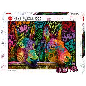 Heye - 1000 Piece - Jolly Pets Donkey Love