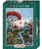 Heye - 2000 Piece - Exotic Garden Wildlife-jigsaws-The Games Shop