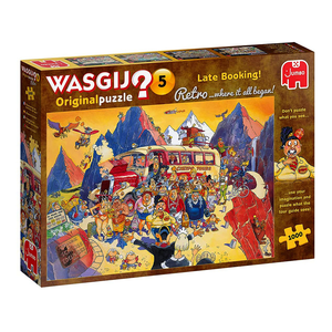 Jumbo - 1000 Piece - Wasgij Original Retro #5 Late Booking