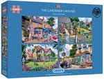 Gibson - 4 x 500 Piece - Gardeners Round-jigsaws-The Games Shop