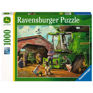 Ravensburger - 1000 Piece - John Deere Legacy Then and Now