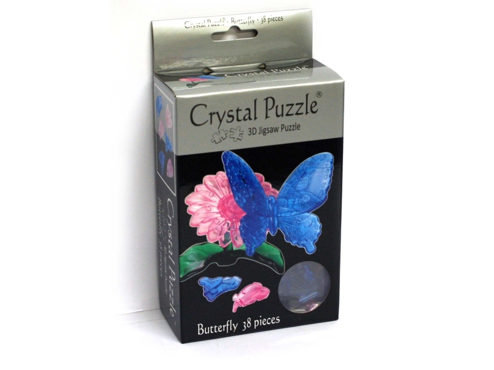 Головоломка бабочка. Бабочка 3d-пазл Crystal Puzzle. 3d головоломка бабочка. Кристальные бабочки. Кристальные бабочки экономия