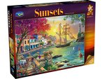 Holdson - 1000 Piece - Sunsets 4 Sailing at Sunset-jigsaws-The Games Shop