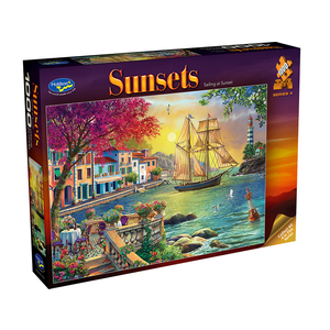 Holdson - 1000 Piece - Sunsets 4 Sailing at Sunset