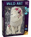Holdson - 500XL Piece - Wild Art White Lion-jigsaws-The Games Shop