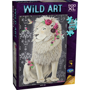 Holdson - 500XL Piece - Wild Art White Lion