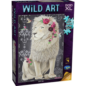 Holdson - 500XL Piece - Wild Art White Lion