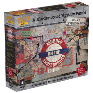Murder Mystery Puzzle - Murder on the Underground