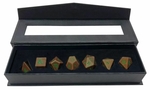 Dungeons and Dragons - Heavy Metal Dice Set (7) - Feywild Copper & Green-gaming-The Games Shop