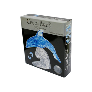 3d Crystal Puzzle - Blue Dolphin