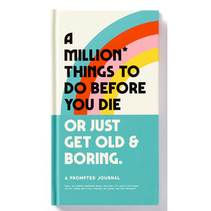 Prompted Journal -A Million Things to do Before You Die