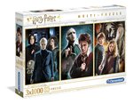 Clementoni - 3 x 1000 Piece - Harry Potter-jigsaws-The Games Shop
