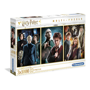 Clementoni - 3 x 1000 Piece - Harry Potter