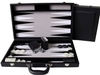 Backgammon - 15" Deluxe Black-traditional-The Games Shop