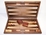 Backgammon - 19" Wooden set - Walnut Burl