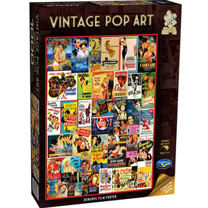 Holdson - 1000 Piece - Vintage Pop Art Romance Film Poster