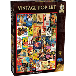 Holdson - 1000 Piece - Vintage Pop Art Romance Film Poster