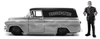 UNIVERSAL MONSTERS- CHEVY SUBURBAN 1957 WITH FRANKENSTEIN 1:24-collectibles-The Games Shop
