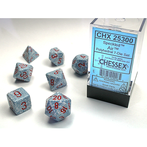 Chessex Dice - Polyhedral Set (7) - Speckled Air