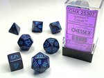 Chessex Dice - Polyhedral Set (7) - Speckled COBALT-gaming-The Games Shop