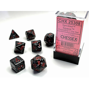 Chessex Dice - Polyhedral Set (7) - Speckled Space