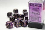 CHESSEX DICE - 16MM D6 (12) SPECKLED HURRICANE-board games-The Games Shop