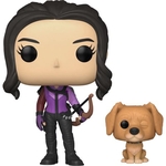 Pop Vinyl - Hawkeye (TV) - Kate Bishop & Lucky the Pizza Dog-collectibles-The Games Shop