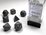 CHESSEX DICE - POLYHEDRAL SET (7) - (SPECKLED) (HI-TECH (BLACK))