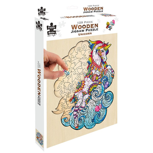 Wooden Jigsaw - 129 Piece Unicorn