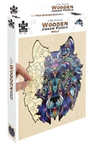 Wooden Jigsaw - 132 Piece Wolf-jigsaws-The Games Shop