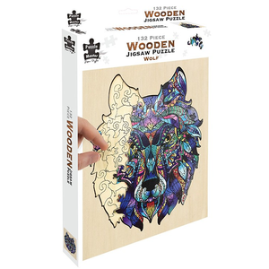 Wooden Jigsaw - 132 Piece Wolf