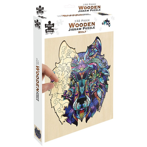 Wooden Jigsaw - 132 Piece Wolf