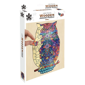 Wooden Jigsaw - 130 Piece Owl