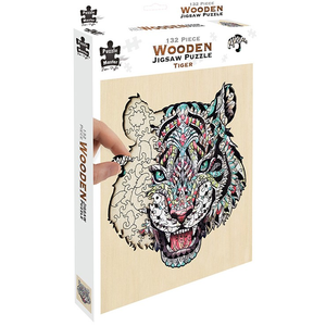 Wooden Jigsaw - 132 Piece Tiger