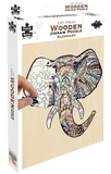 Wooden Jigsaw - 137 Piece Elephant-jigsaws-The Games Shop