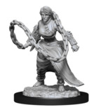 DUNGEONS AND DRAGONS - NOLZURS MARVELOUS UNPAINTED MINIATURES - HUMAN MONK FEMALE-gaming-The Games Shop