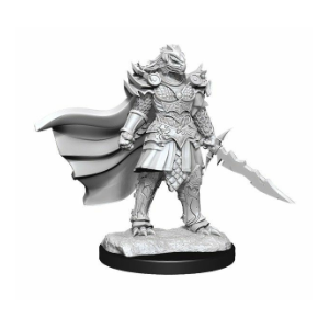 DUNGEONS AND DRAGONS - NOLZURS MARVELOUS UNPAINTED MINIATURES - DRAGONBORN FIGHTER FEMALE