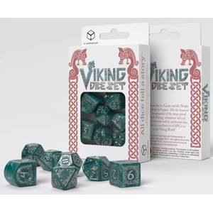 Q Workshop Dice - Viking Modern Mjolnir Polhedral Set (7)