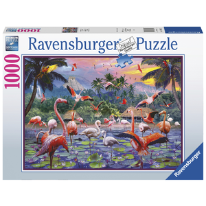 Ravensburger - 1000 Piece - Pink Flamingos