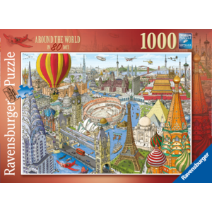 Ravensburger - 1000 Piece - Around the World in 80 Days