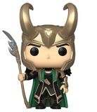 Pop Vinyl - Avengers Movie - Loki with Scepter-collectibles-The Games Shop