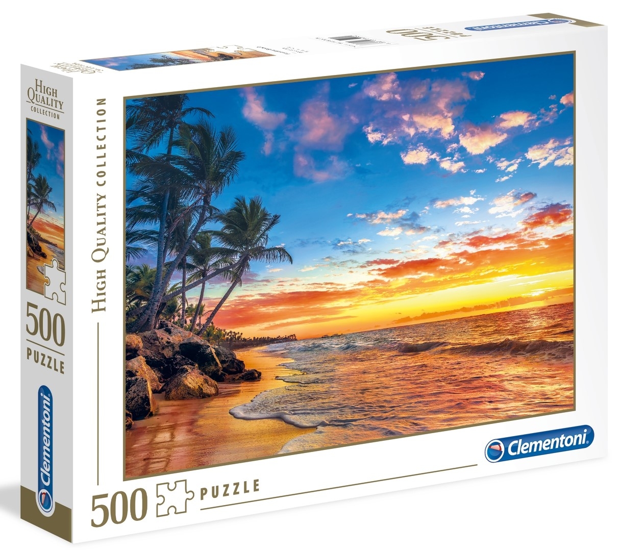 Clementoni 500 Piece Paradise Beach Jigsaws500750 The Games Shop Board games Card
