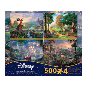 Ceaco - Kinkade Disney Dreams 4x500 piece series 2