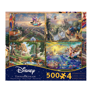 Ceaco - Kinkade Disney Dreams 4x500 piece series 3