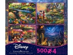 Ceaco - Kinkade Disney Dreams 4x500 piece series 5-jigsaws-The Games Shop