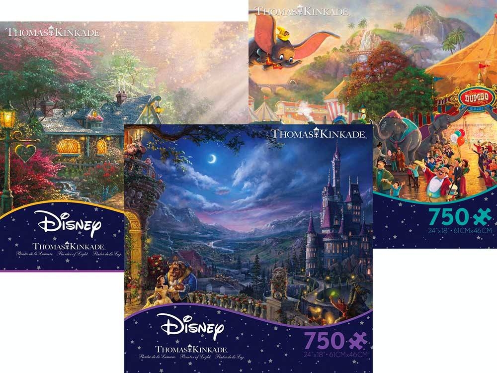 Thomas Kinkade Disney Dreams Puzzle Series 8