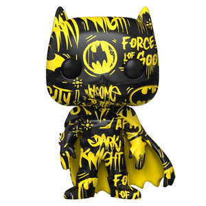 POP VINYL - Batman (comics) - Batman Black & Yellow (Artist Series) with Protector