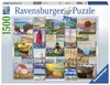 Ravensburger - 1500 Piece - Coastal Collage-jigsaws-The Games Shop