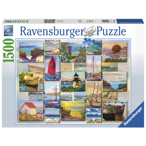 Ravensburger - 1500 Piece - Coastal Collage